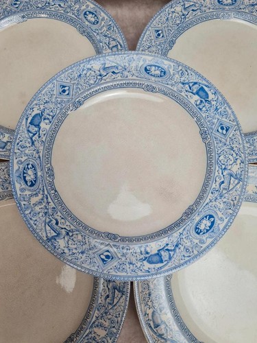 Assiettes terre fer - assiettes, de