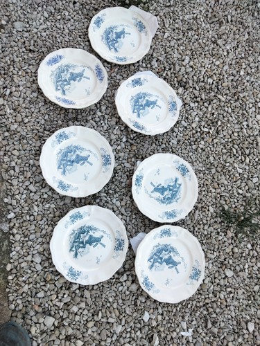 Lot grandes assiettes - lot,
