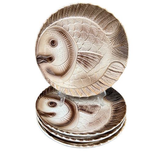 Grandes assiettes vintage - assiettes,