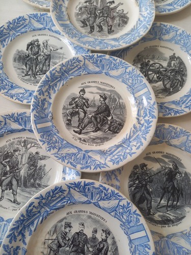 Assiettes parlantes aux - 11,