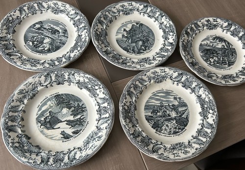Série assiettes - de,