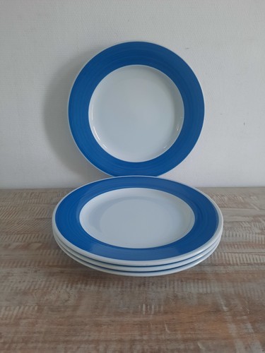 Grandes assiettes plates - 4,
