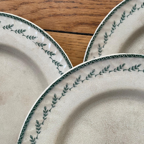 Lot grandes assiettes - de,