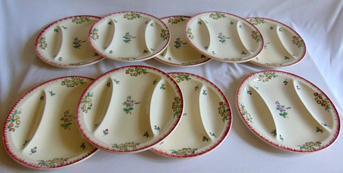 Grandes assiettes asperges - 9,