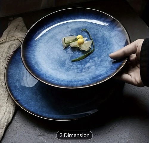 Set grandes assiettes - set,